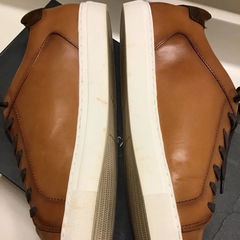 NORDSTROM LEATHER SNEAKERS MENS - Picture 11 of 16